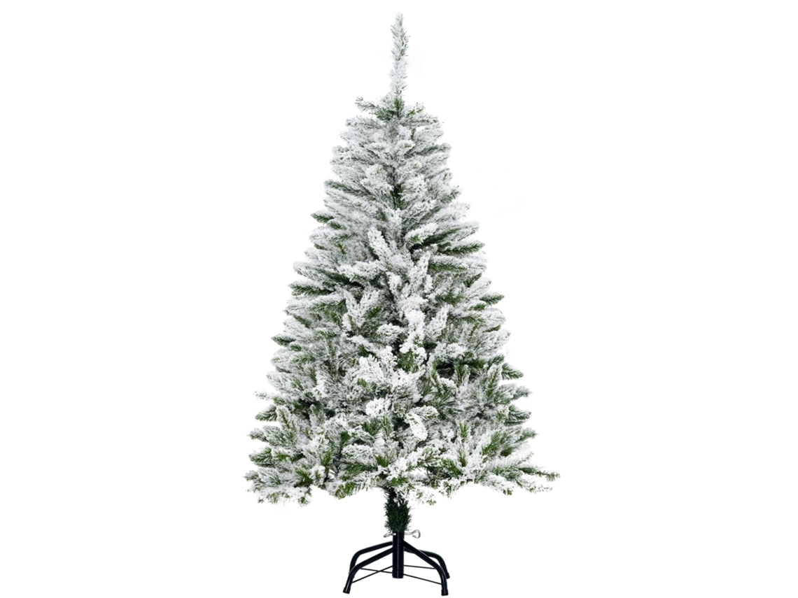 Árvore de Natal Artificial S/MARCA, Nevada, 120 cm, 200 galhos, Nordmann
