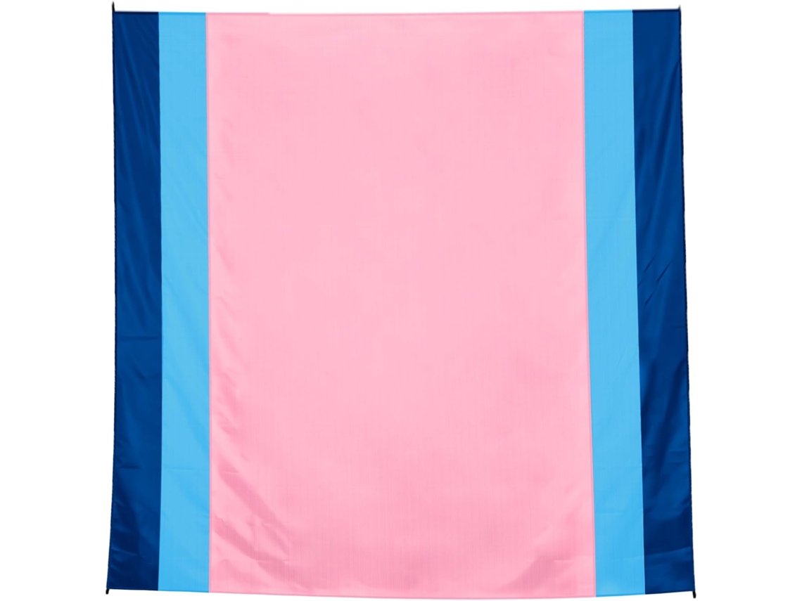 Manta De Praia Piquenique 200 X 210 Cm, Extra Grande, Impermeável E À Prova De Areia, Leve, Para Camping, Rosa