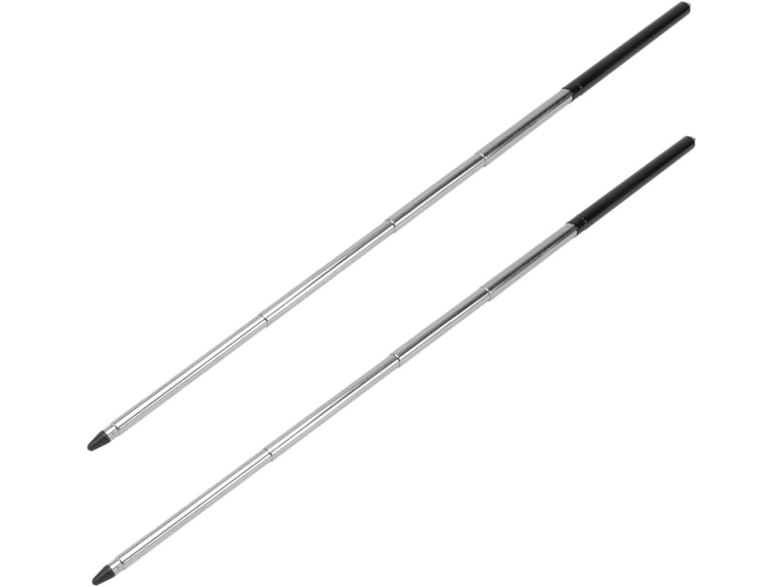 Ponteiro Telescópico De Aço Inoxidável Em Duas Peças Com Ponta Antirreflexo Para Uso Quadros Brancos, Salas De Aula E