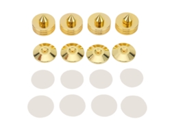 Cabo Mali Rca Profissional 0.3m Duplo Blindado com Conector Dourado