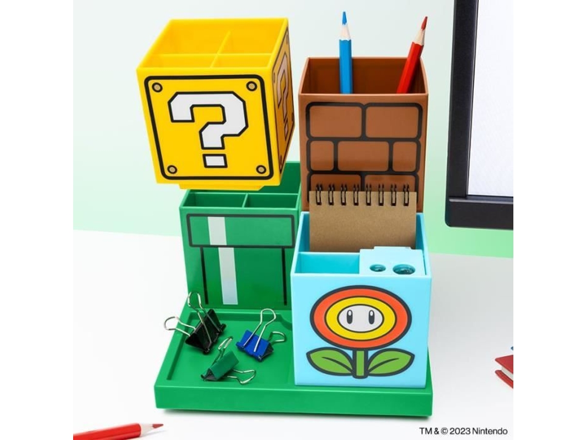 Produtos Paladone Super Mario Porta Lápis Blocos Pp11592nn