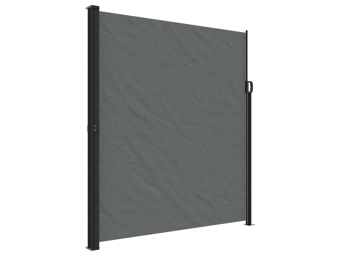 Maison Exclusive - Toldo Lateral Retrátil Antracite 220x300 Cm