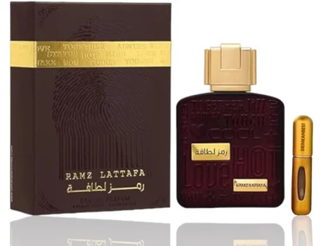 RAMZ GOLD Eau De Parfum (Original), 100ml (Para Homens e Mulheres) Brinde Atomizador 5ml DRIKANBEST