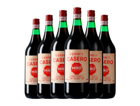 Vermute JORDI MIRÓ Casero Garrafa Especial (1.5 L - 6 Unidades)