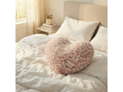 Almofada de Pelúcia Estampa Leopardo Roxo Decoração Simples para Casa CHABERLU
