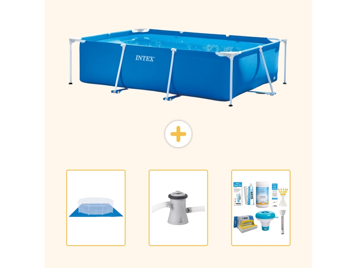 Intex Piscina Easy Set Redonda - Caranguejo - 183x51 Cm - 4-peças S21270