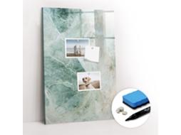 Quadro Magnético Pedra Mármore Para O Quarto Das Crianças Espelharte (40x60 Cm)