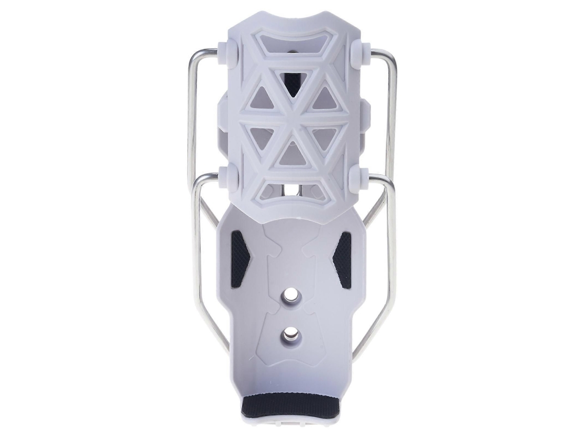 Suporte De Copo Ajustável Para Guidão, Ideal Para Ciclismo E Motocicletas. Fácil De Instalar E Versátil, Na Cor Branca.