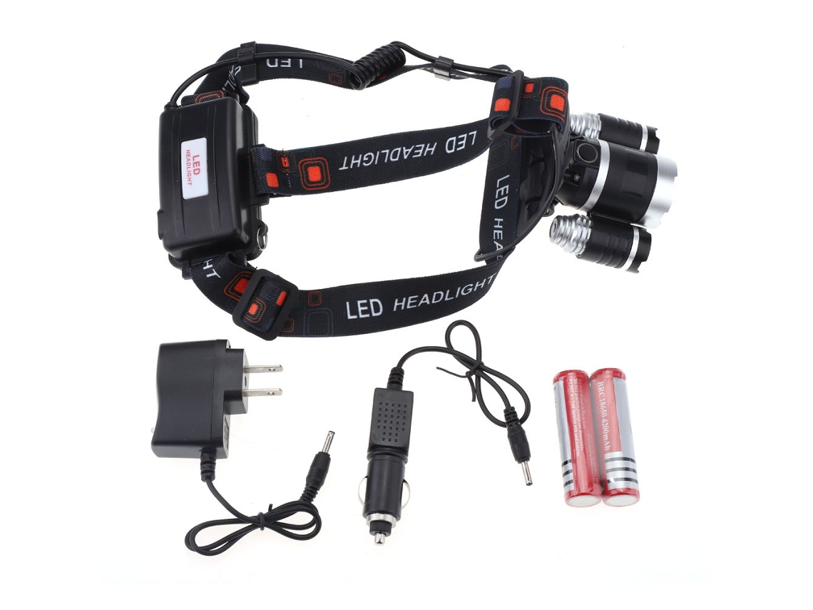 Lanterna De Cabeça Led T6, Lanterna De Cabeça Usb, Lanterna De Cabeça De Emergência, Farol Led T6, Farol Usb