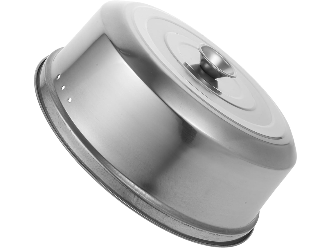 Tampa A Vapor De Aço Inoxidável De 24 Cm Com Alça Isolada Para Ferro De Passar E Derreter, Capa Prot Gokoco