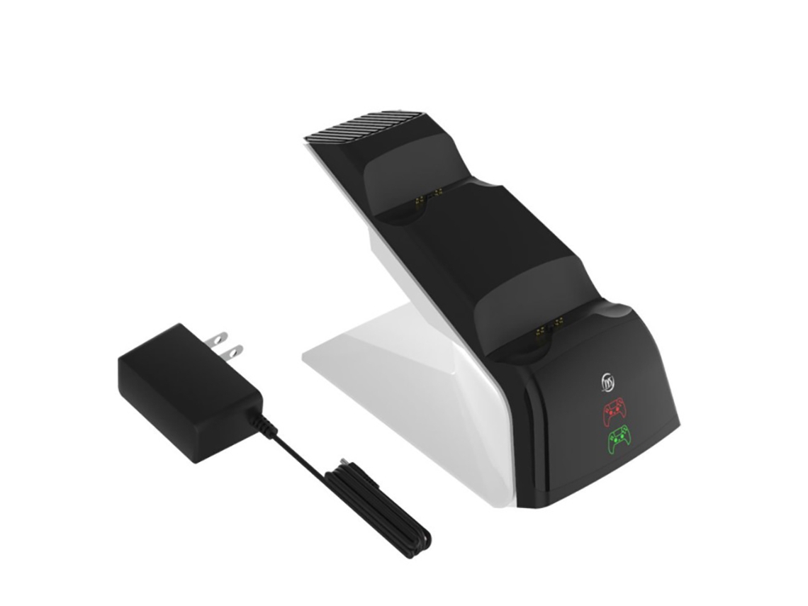 Carregador Laxiscreed Para Comando Ps5, Base Com Ecrã Led Para Carregamento Por Contacto