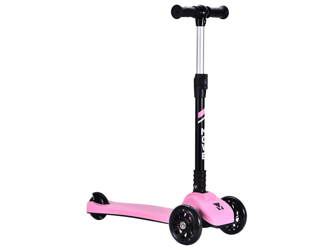 Trotinete Tri-Scoot Lights Prateadomove