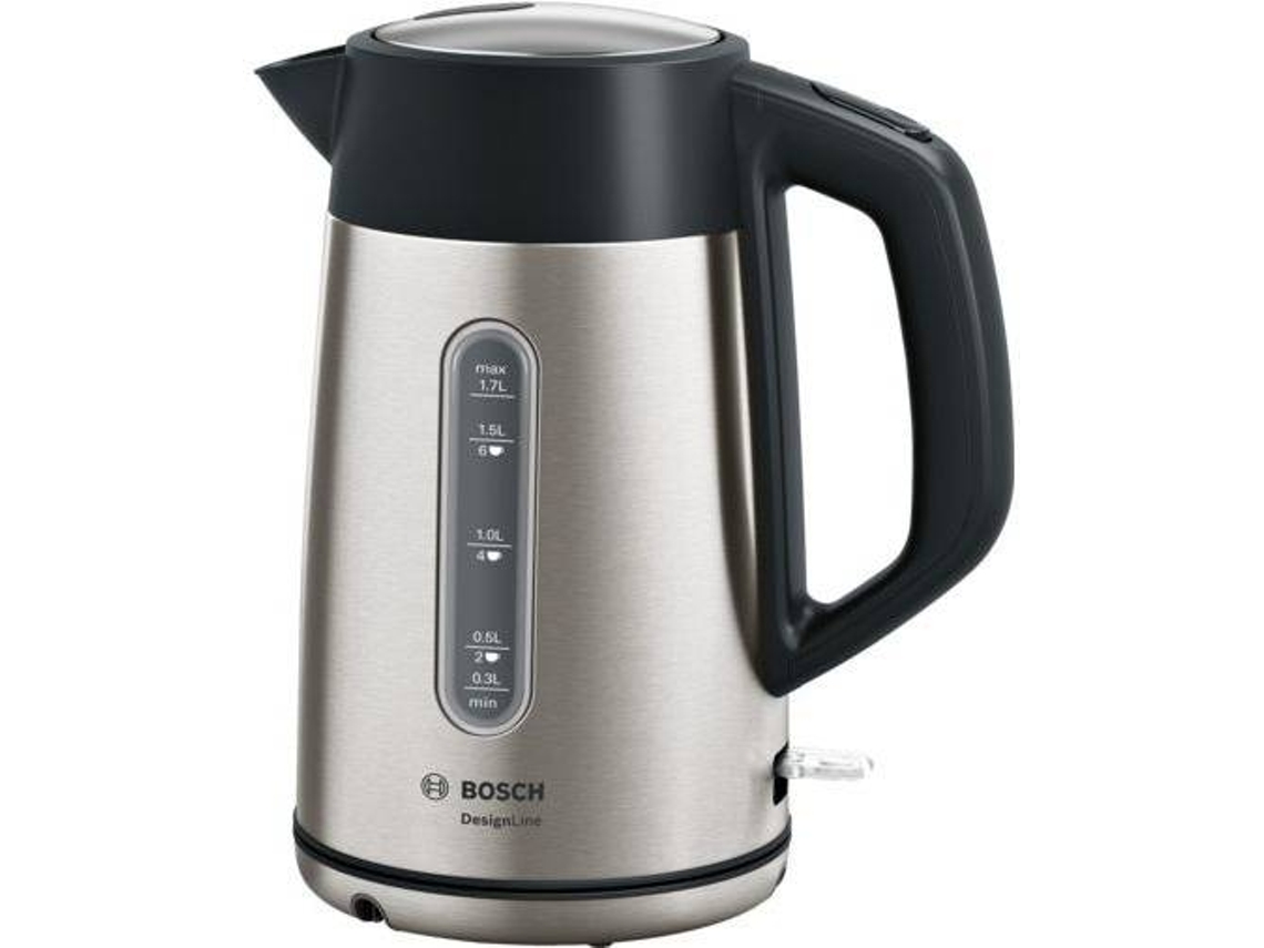 Jarro Elétrico   BOSCH TWK4P440 Designlin Cinzento (2400 W - 1.7 L)