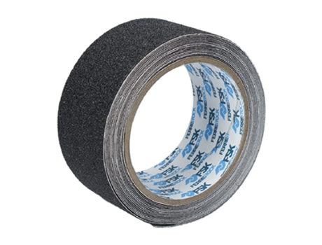 Fita Adesiva Ferrestock 5 m x 50 mm Preto Antideslizante