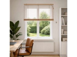 Vidaxl Cortina Veneziana Aparência De Carvalho 120 X 130 Cm 35 Mm