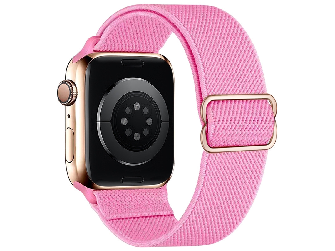 Bracelete Para Apple Watch 42/44/45/46/49mm Rosa Cuich