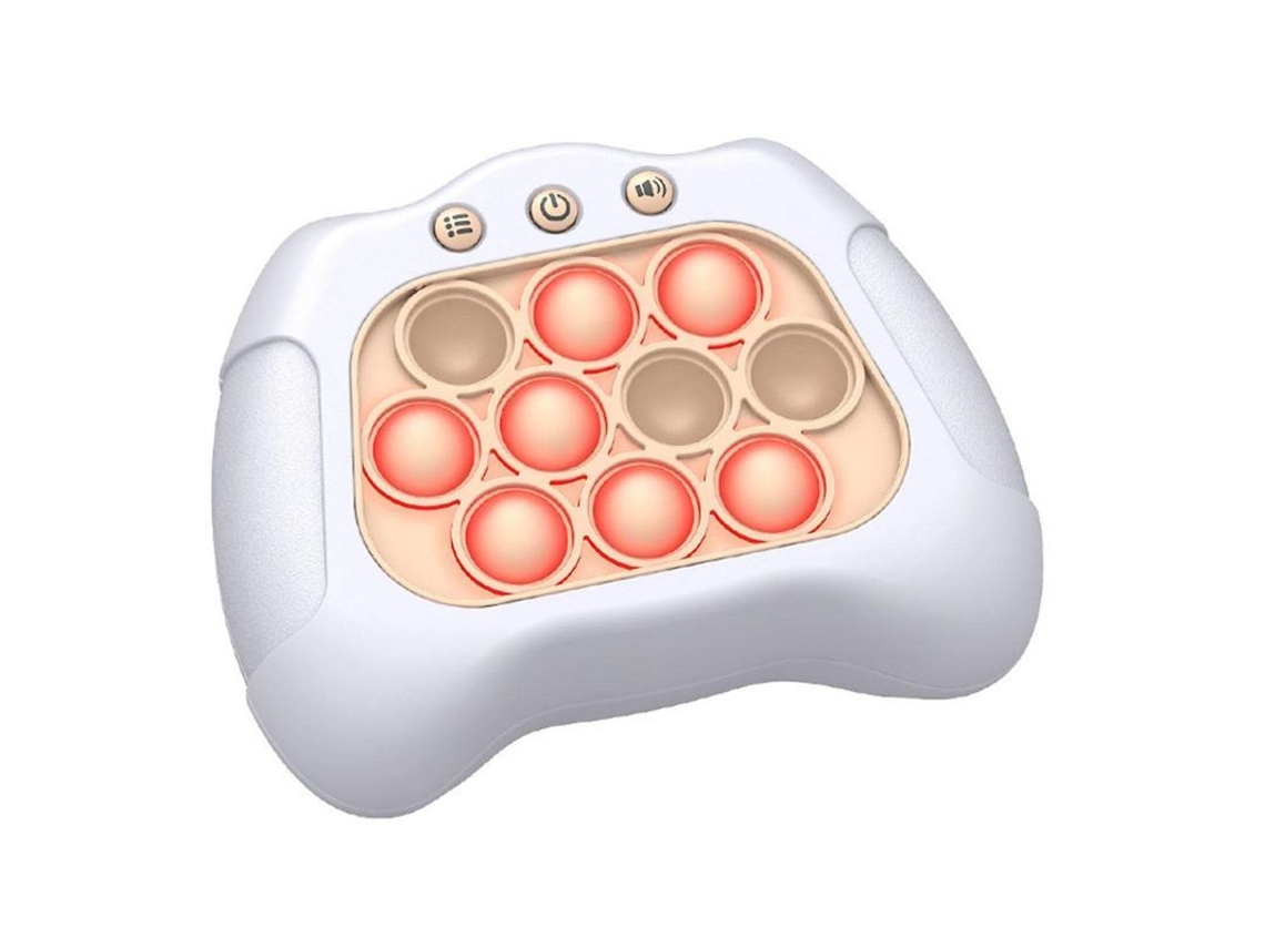 2026 controle de Jogo Pop Push It Brinquedo Sensorial Fidget Eletrônico Console Whack Jkmwhite