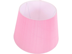Cúpula de Tecido Rosa para Luminária de Mesa e de Chão, Fácil Instalação e Construção Robusta. SFUSHOS