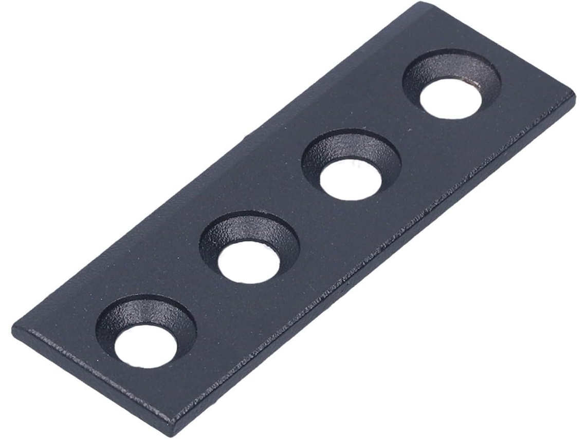 Kit De Placa Conexão Para Porta Celeiro Em Aço Carbono