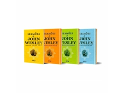 Livro Combo 4 Livros Sermoes De John Wesley De Diversos (português Do Brasil)