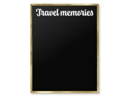 Magnetic Wall Board Travel Memories For The Office Espelharte (60x80 Cm)