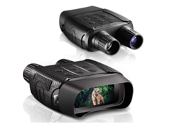 Binóculos De Óculos De Visão Noturna, Binóculos Infravermelho Digital Câmera 2.31 Tft Hd Lcd, Caça, Rastreamento De Até 300 Metros Bestvite (preto)