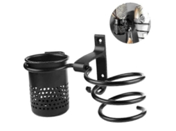 Suporte para Secador de Cabelo, Conjunto Prateleira Suspensa Cabelo Parede 2025 GOKOCO