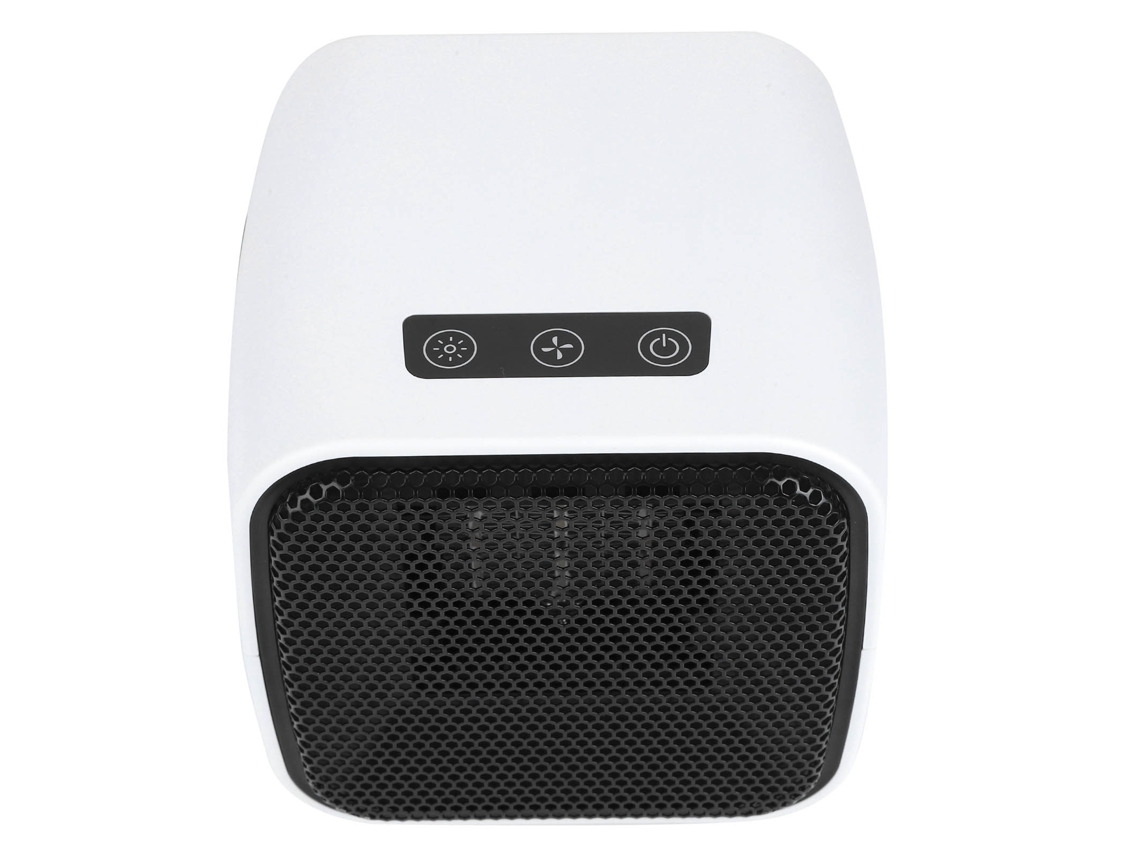 Aquecedor De Mesa Laxiscreed Com Desligamento Automático Para Uso Duplo De Resfriamento E Aquecimento