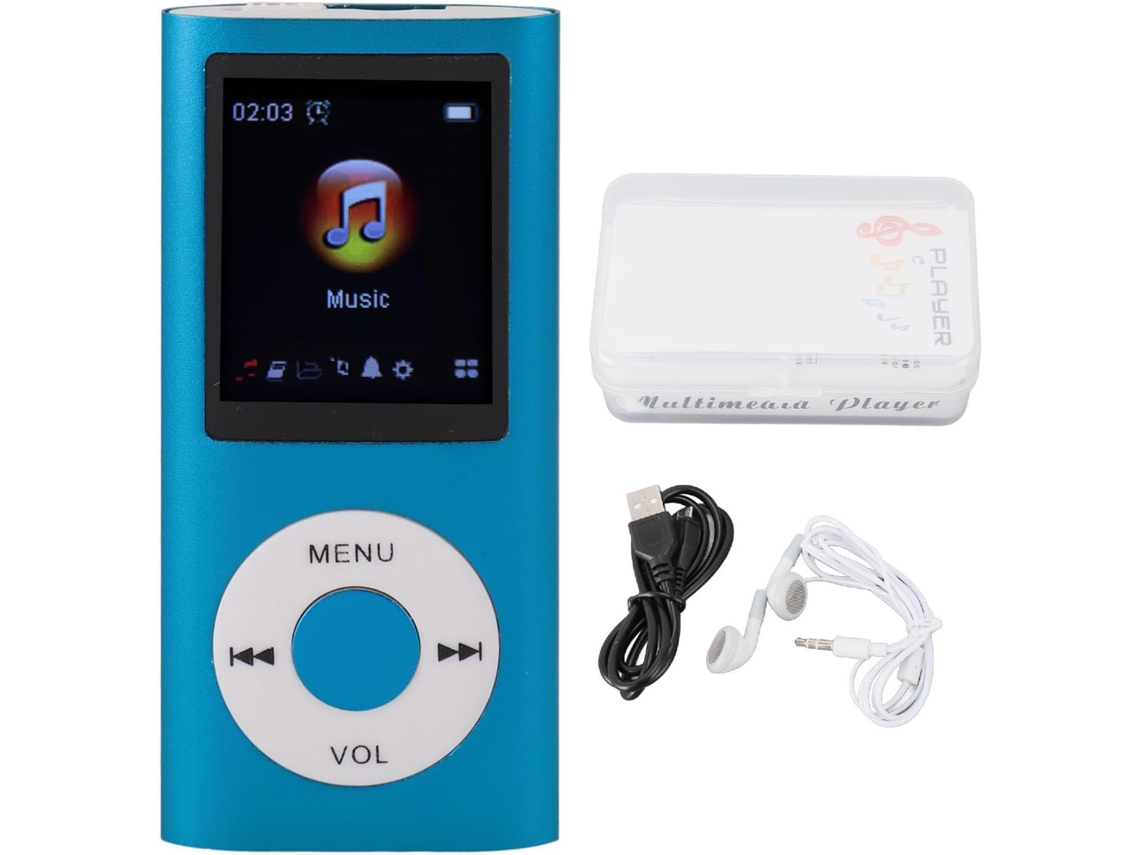 Reprodutor De Música Mp3 Portátil Com Tela Tft 1,8 Polegadas,