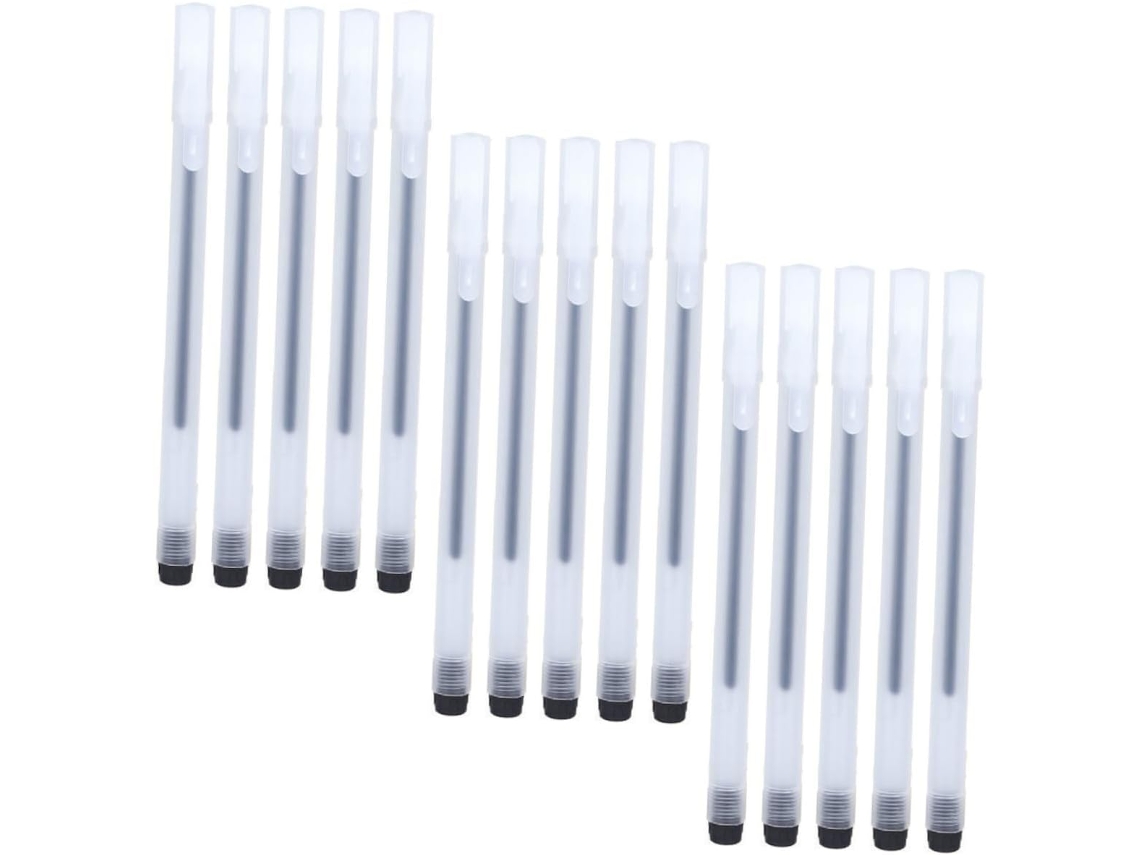 Conjunto De 50 Canetas Em Gel Exceart, Escolares, Ponta Fina, Escrita