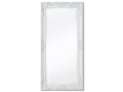 Vidaxl Espelho De Parede, Estilo Barroco, 100x50 Cm, Branco