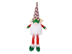 Decoração Elfos de Natal com Candeeiros de Mesa Suecos Feita À Mão