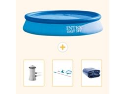 Intex Piscina Easy Set Redonda - 366x76 Cm - 4-peças Scb81