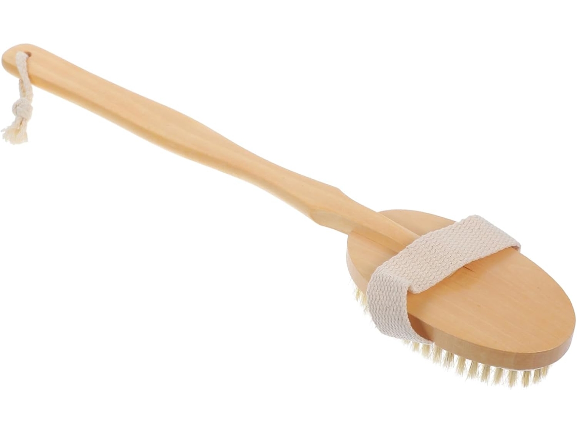 Escova De Banho Vaguelly Para Costas E Corpo Com Esfoliante