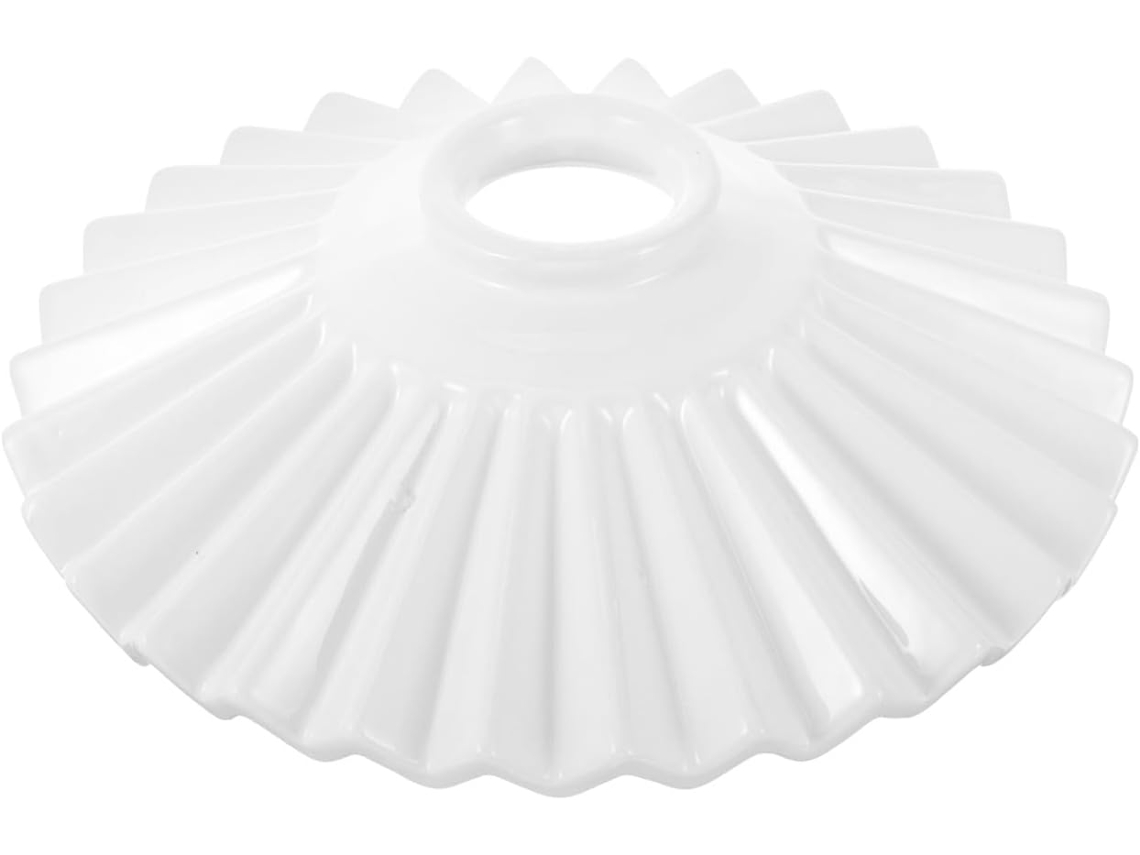 Luminária Pendente e de Mesa com Estrutura Cerâmica Branca, Simples e Estável, Fácil de Limpar. SFUSHOS