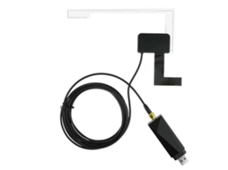 Antena Automóvel, Dab Antena Com Adaptador Usb Rádio Automóvel Android Gps Receptor Estéreo Player Para Universal, Plástico, Preto