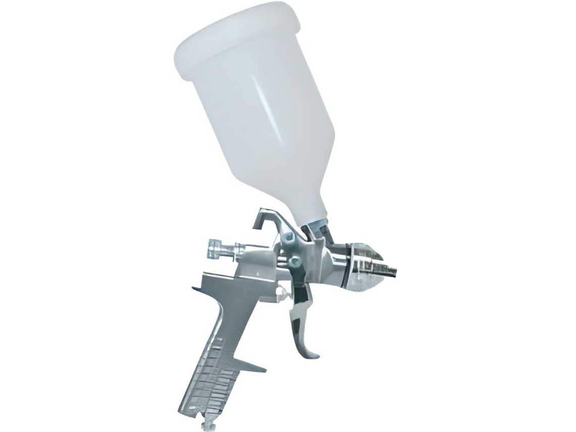 Pistola pneumática de baixa pressão Stanley 0,6L, perel de aço durável