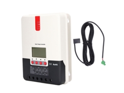 Controlador De Carga Solar Laxiscreed Com Display Lcd E Regulador Mppt Para Painéis Solares