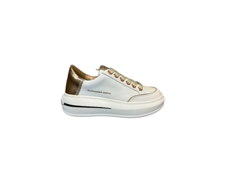 Sapatilhas De Mulher Alexander Smith Basse Pele Branco (38)