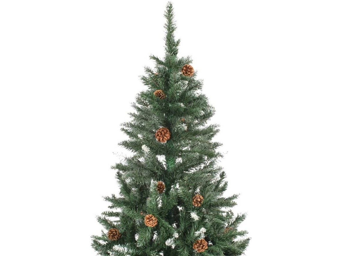 vidaXL Árvore de Natal artificial com luzes LED e bolas 180 cm vidaXL Árvore de Natal artificial com luzes LED e bolas 180 cm