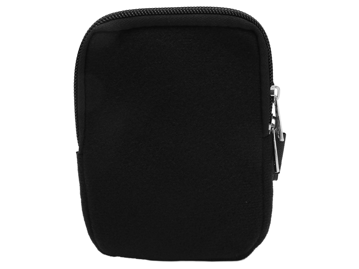 Funda Para Botella De Água Antideslizante Impermeável Com Correia Ajustável E Bolsa Para Telefone, Grande Capacidade Para Camping E Corrida Preta