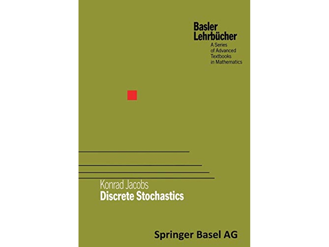 Livro Discrete Stochastics de Konrad Jacobs (Inglês)