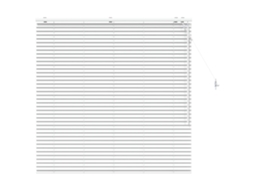 Maison Exclusive - Cortina Veneziana Branco 125 X 130 Cm 35 Mm