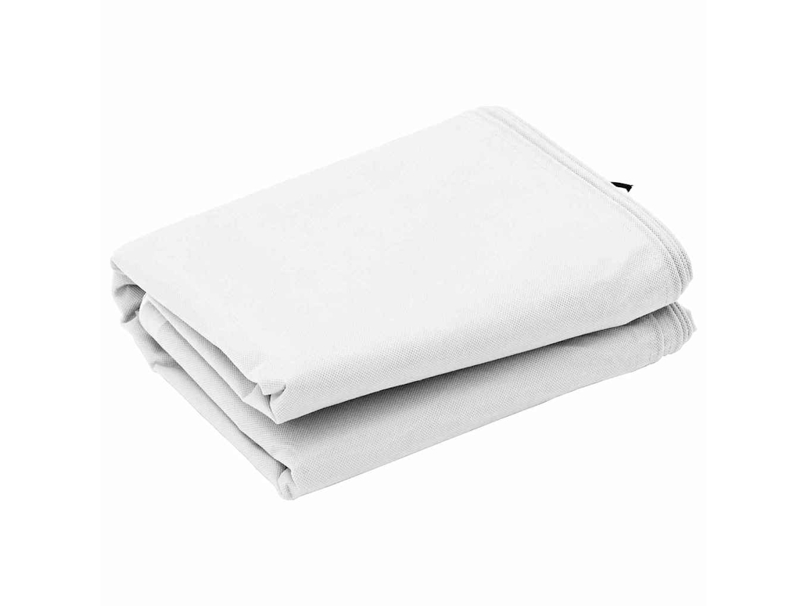 Conjunto 1 Capa Para Plantas Vidaxl Branco Tecido Não Tecido (2,4 X 2 M)