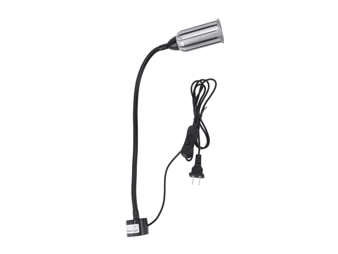 Rebe-luz De Trabalho Magnética 15w 1200lm Led Com Pescoço De Cisne Flexível Para Máquinas De Costura, Grelhas E Iluminação Industrial