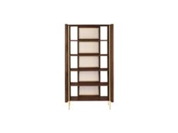 Prateleira de Fibra Natural de Manga ALEXANDRA HOUSE LIVING (100x40x180cm)