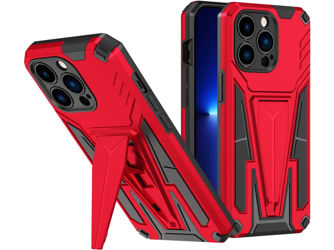 Capa iPhone 12 Pro LOVEBABYLY Vermelho