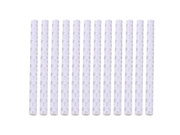 Faixa Refletiva Mali, 12pcs, para raios de bicicleta, aro de mountain bike, branca, acessório de ciclismo