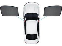 Tapete Automotivo para Vidros Dianteiros e Traseiros do Lexus Rx350h 2009 2015 Proteção Proteção Fácil de