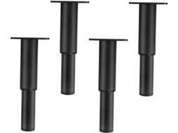 Conjunto De 4 Pés Metal Ajustáveis Para Móveis, Ideais Para Cômodas, Sofás E Mesas Pés De Apoio Para Substituição